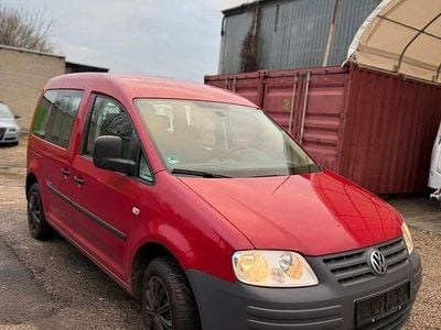Gebraucht VW Caddy Life 109 PS (80 kW) 2010 Rot Van / Kleinbus