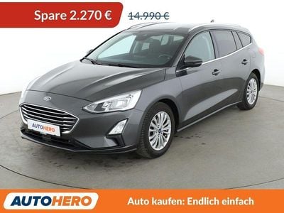 Grau Gebraucht 2018 Ford Focus Titanium Kombi | 12.720 € (Fairer Preis)