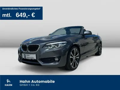 Gebraucht BMW 220 Sport Line 190 PS (139 kW) 2020 Mineralgrau metallic Cabrio