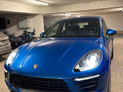 Blau Gebraucht 2015 Porsche Macan S SUV | 36.900 € (Fairer Preis)