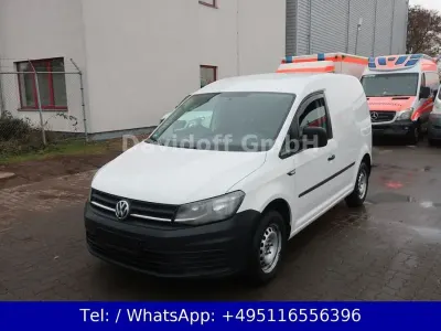 Gebraucht VW Caddy 102 PS (75 kW) 2018 Weiß Van / Kleinbus