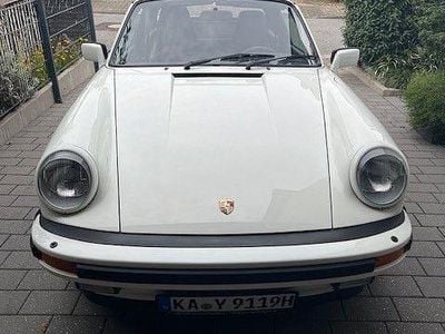Gebraucht Porsche 911 250 PS (183 kW) 1988 Weiß Cabrio