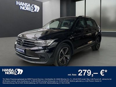 Gebraucht VW Tiguan Life 150 PS (110 kW) 2023 Schwarz / deep black (metallic) SUV