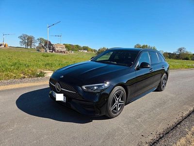 Używany Mercedes C300e AMG line 313 KM (230 kW) 2022 Czarny Sedan/Limuzyna