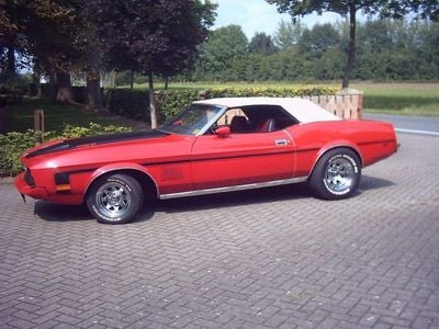 Usata Ford Mustang 212 CV (155 kW) 1973 Rosso Cabrio