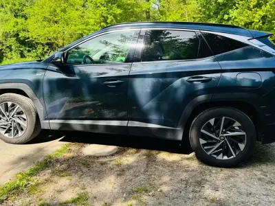 Usata Hyundai Tucson N Line 136 CV (100 kW) 2022 Blu SUV