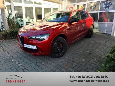 Brugt Alfa Romeo Stelvio Quadrifoglio 519 HK (381 kW) 2025 Rød SUV