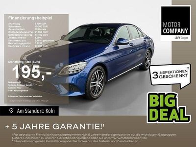 Gebraucht Mercedes C180 Avantgarde 156 PS (114 kW) 2019 Blau Limousine
