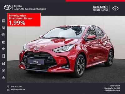 Rot Neu 2025 Toyota Yaris Hybrid Limousine | 27.790 € (Etwas zu teuer)