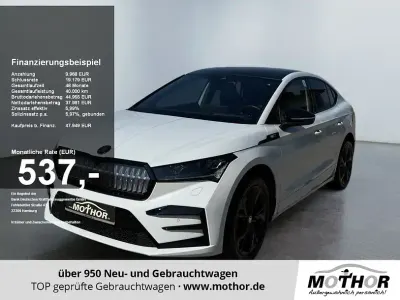 Brugt Skoda Enyaq iV Lounge 250 kW (340 HK) 2024 Hvid SUV