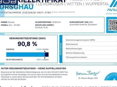 Second-hand Renault Zoe Experience 80 kW (109 CP) 2022 Gri Hatchback