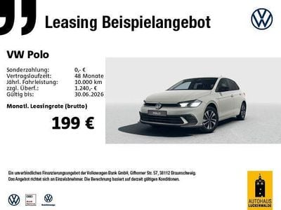 Neu VW Polo 95 PS (69 kW) 2025 Grau Limousine