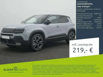 Nuova Jeep Avenger Summit 150 CV (110 kW) 2025 Bianco SUV