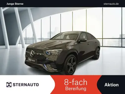 Gebraucht Mercedes GLE450 AMG AMG line 367 PS (269 kW) 2025 Metalliclack obsidianschwarz Coupé