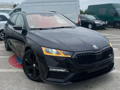 Gebraucht Skoda Octavia RS 200 PS (147 kW) 2023 Schwarz Kombi