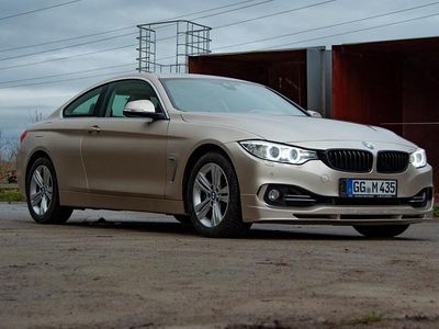 Usata BMW 435 Luxury Line 306 CV (225 kW) 2014 Oro Coupé