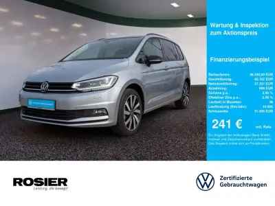 Gebraucht VW Touran Highline 150 PS (110 kW) 2024 Silber Van / Kleinbus