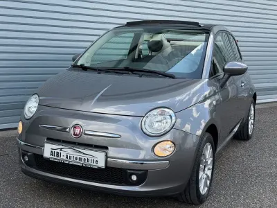 Gebraucht Fiat 500 Lounge 69 PS (50 kW) 2013 Grau Cabrio