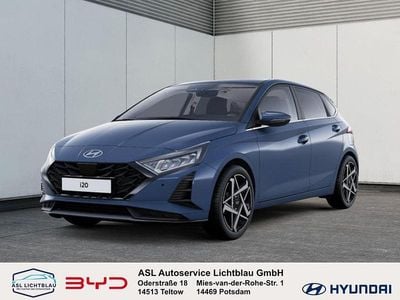 Neu Hyundai i20 Prime 101 PS (74 kW) 2025 Vibrant blue Kleinwagen