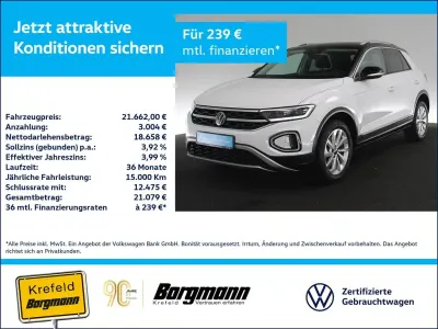 Occasion VW T-Roc Style 110 ch (80 kW) 2023 Blanc SUV