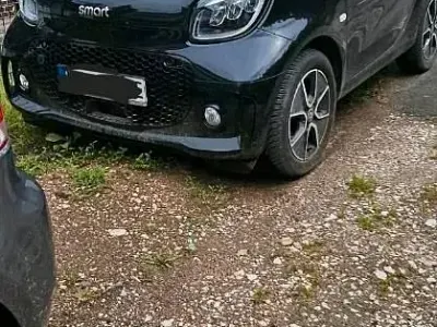 Gebraucht Smart ForTwo Coupé 59 kW (81 PS) 2020 Schwarz Kleinwagen