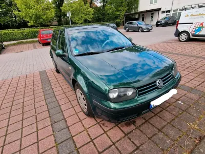 Gebraucht VW Golf IV 55 PS (40 kW) 1999 Grün Kleinwagen