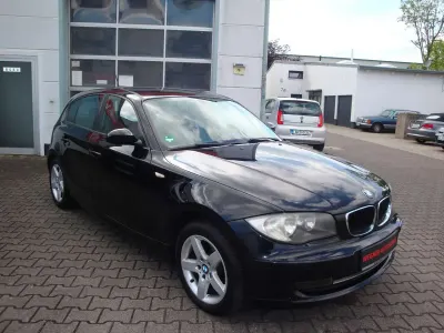 Gebraucht BMW 116 122 PS (89 kW) 2008 Schwarz ii Kleinwagen