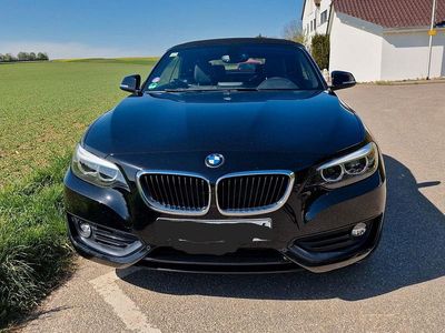 Gebraucht BMW 218 Advantage 136 PS (100 kW) 2018 Schwarz Cabrio