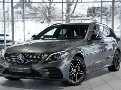Grau Gebraucht 2021 Mercedes C300e AMG line Kombi | 26.800 € (Fairer Preis)