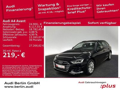 Mythosschwarz metallic Gebraucht 2021 Audi A4 Ambiente Kombi | 24.900 € (Guter Preis)