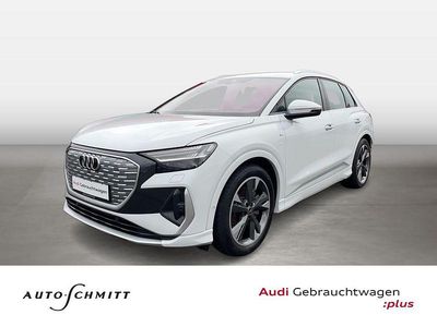 Gebraucht Audi Q4 e-tron Ambiente 150 kW (204 PS) 2022 Gletscherweiß metallic SUV