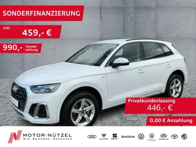 Gebraucht Audi Q5 S-Line 204 PS (150 kW) 2023 Gletscherweiß metallic SUV