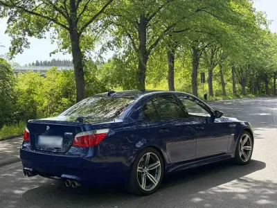 Brugt BMW M5 507 HK (372 kW) 2006 Blå Sedan