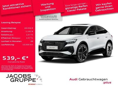 Gebraucht Audi Q4 Sportback e-tron Ambiente 154 kW (210 PS) 2025 Weiß SUV