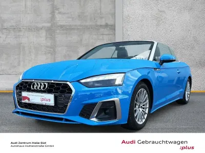 Gebraucht Audi A5 Cabriolet S-Line 150 PS (110 kW) 2021 Turboblau Cabrio