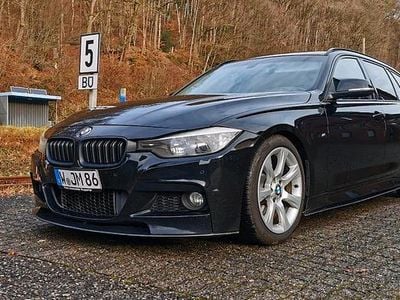 Gebraucht BMW 316 M Sport 136 PS (100 kW) 2014 Schwarz Kombi