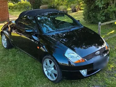 Gebraucht Ford StreetKa 95 PS (69 kW) 2003 Schwarz Cabrio