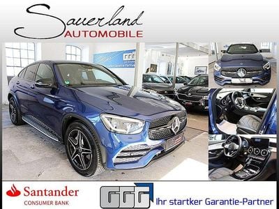 Gebraucht Mercedes GLC300 AMG line 245 PS (180 kW) 2020 Blau Coupé