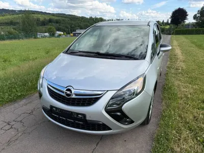 Gebraucht Opel Zafira Tourer Edition 170 PS (125 kW) 2015 Silber Van / Kleinbus