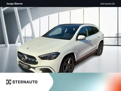 Gebraucht Mercedes GLA200 AMG line 163 PS (119 kW) 2025 Unilack polarweiß SUV
