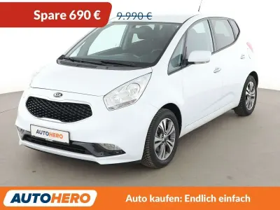 Gebraucht Kia Venga DREAM-TEAM Edition 90 PS (66 kW) 2017 Weiß Kleinwagen