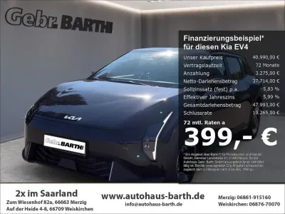 Ny Kia EV4 Earth 150 kW (204 HK) 2026 Sort Hatchback