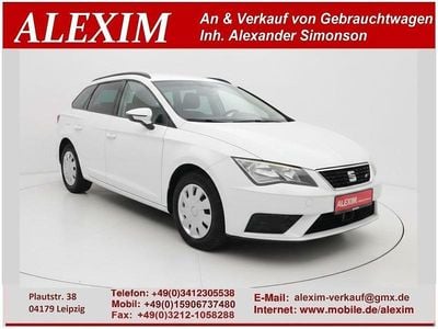 Gebraucht Seat Leon ST Reference 110 PS (80 kW) 2017 Weiß Kombi