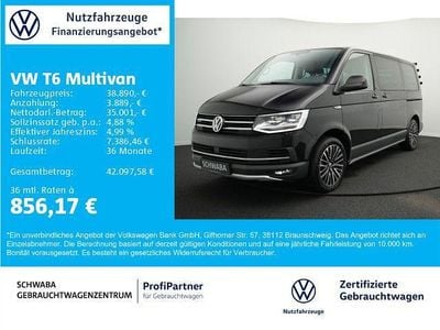 Schwarz Gebraucht 2019 VW Multivan PanAmericana Van | 38.890 € (Guter Preis)