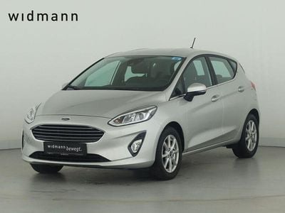 Gebraucht Ford Fiesta Titanium 125 PS (91 kW) 2021 Polarsilber metallic Kleinwagen