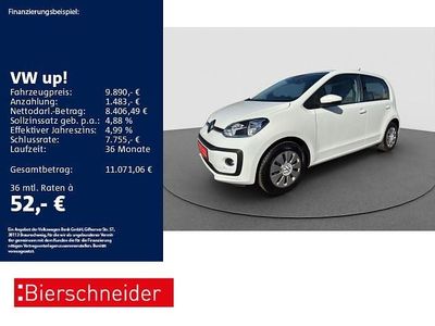 Gebraucht VW up! Move 65 PS (47 kW) 2023 Weiss Kleinwagen