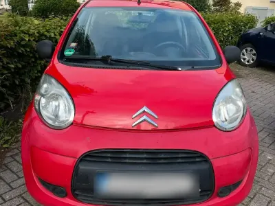 Gebraucht Citroën C1 68 PS (50 kW) 2009 Rot Kleinwagen