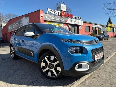 Gebraucht Citroën C3 Shine 110 PS (80 kW) 2018 Blau Kleinwagen
