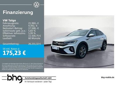 Usata VW Taigo R-line 110 CV (80 kW) 2022 Bianco SUV