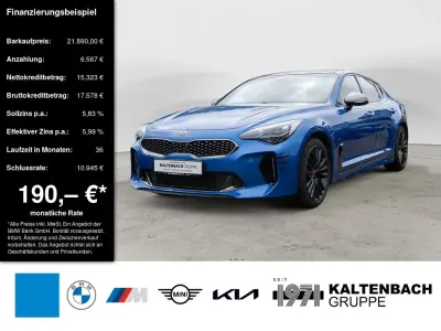 Gebraucht Kia Stinger GT-Line 200 PS (147 kW) 2018 Blau Kleinwagen